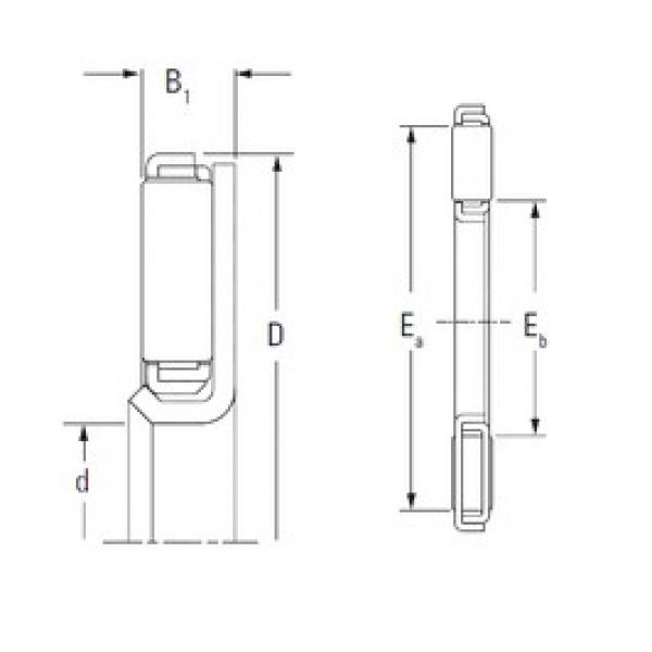 KOYO FNTF-5378 needle roller bearings #2 image