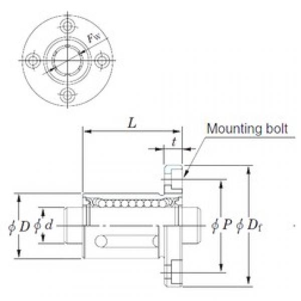 KOYO SDMF16MG linear bearings #2 image