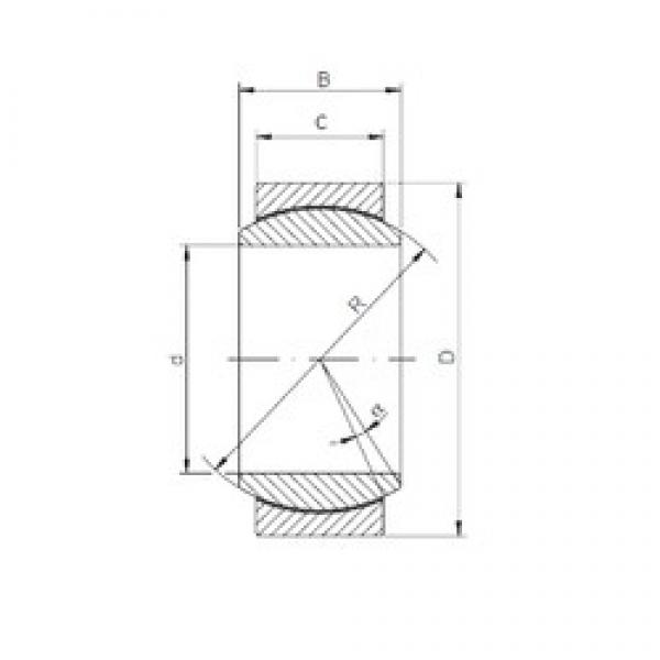ISO GE 020 ECR-2RS plain bearings #2 image