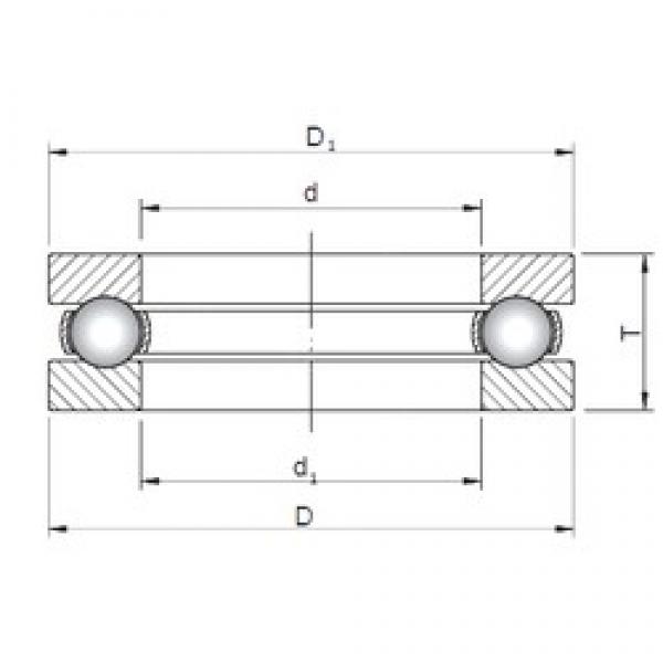 ISO 51164 thrust ball bearings #2 image