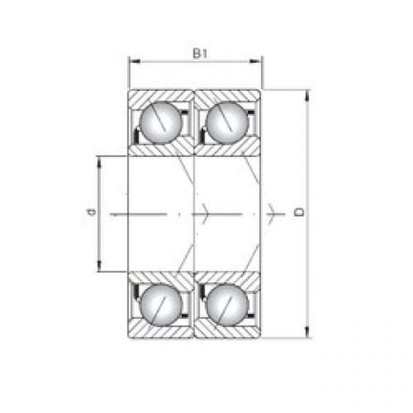 ISO 7007 CDT angular contact ball bearings #2 image