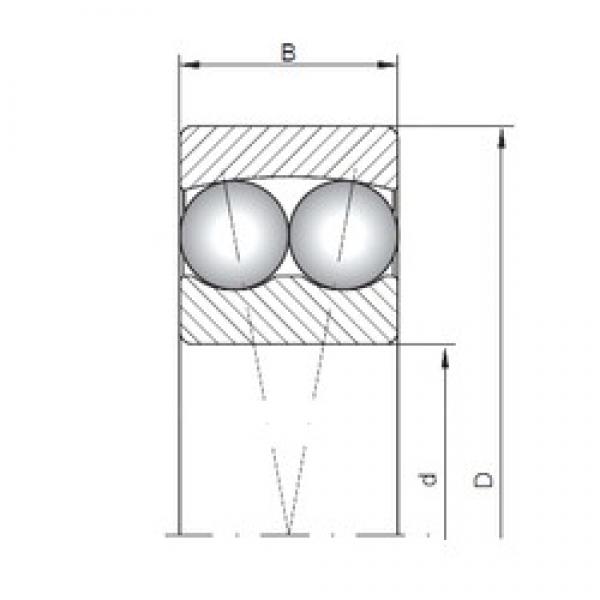 ISO 108 self aligning ball bearings #2 image
