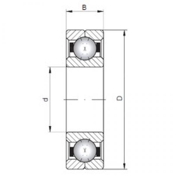 ISO Q1044 angular contact ball bearings #2 image