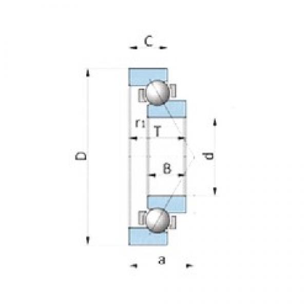 NTN 3TM-SF08A75PX1 angular contact ball bearings #2 image